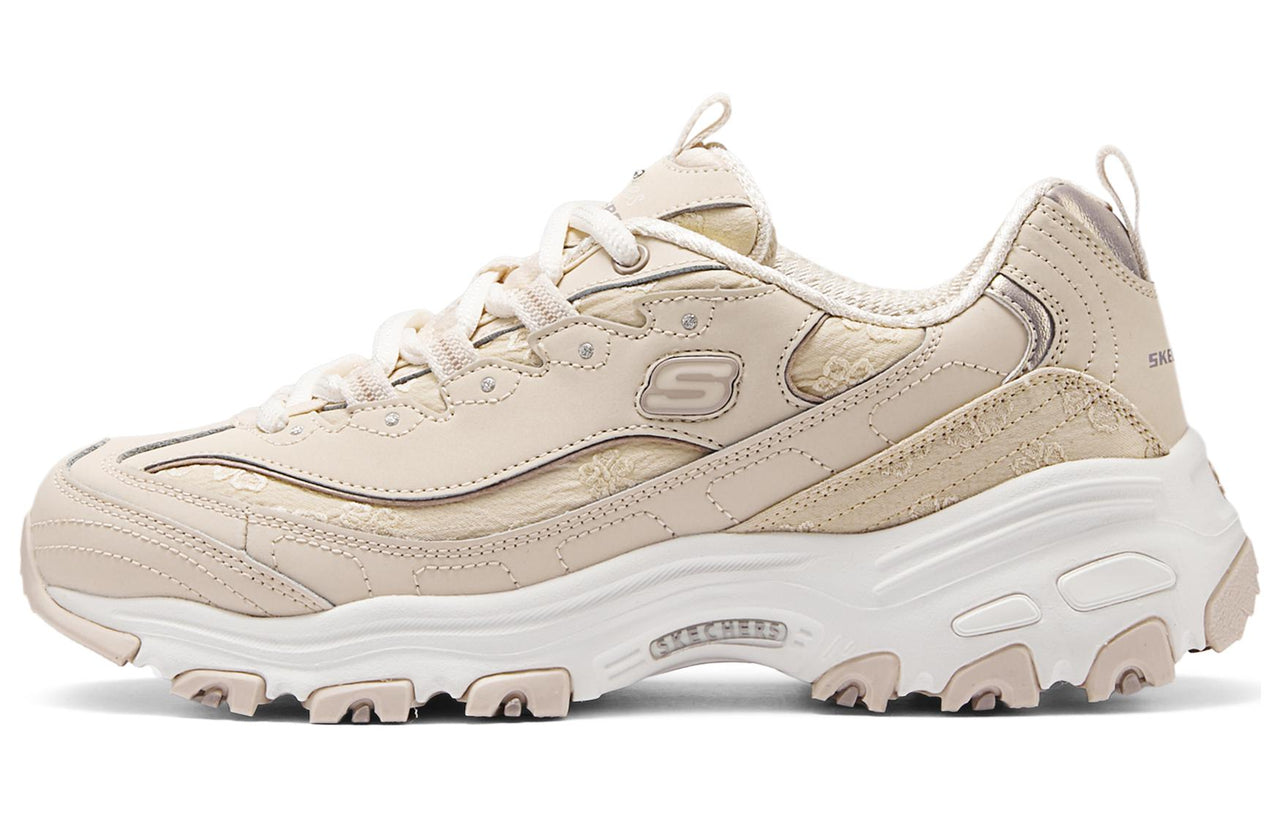 (WMNS) Skechers Sport D'Lites 1.0 'Beige' 150038-NAT