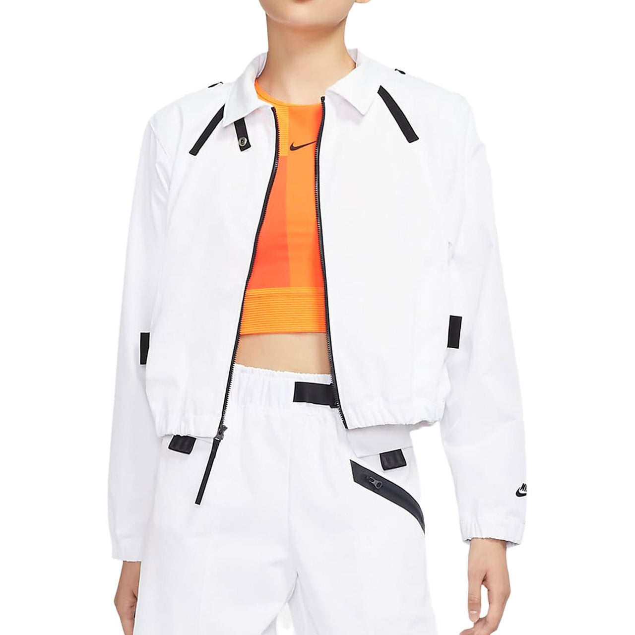 (WMNS) AS W Nike Sportswear DF TP WVN JKT Jacket White DD4609-100