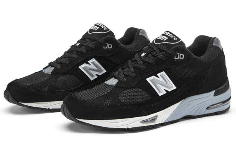 (WMNS) New Balance 991 Black/White W991EKS