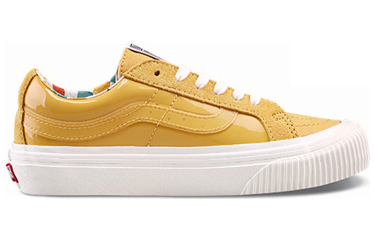 Vans Karina Rozunko x SK8-Low Reissue SF 'Patent Honey Gold' VN0A4UWI24L