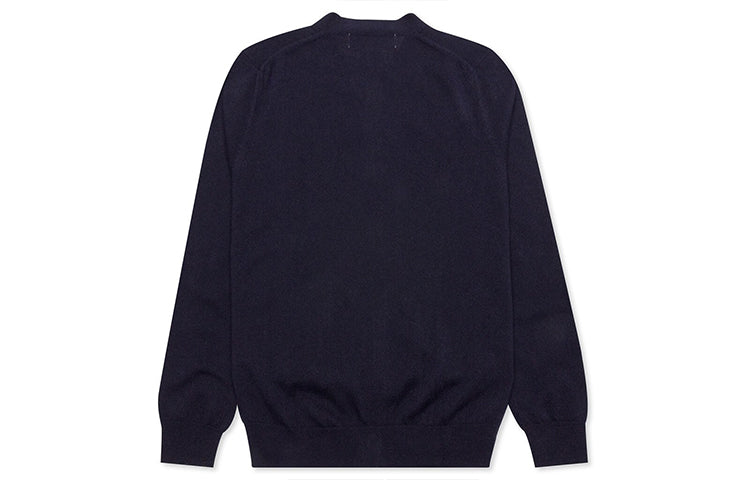 COMME des GARCONS PLAY Cardigan With Double Emblems 'Navy' AZ-N058-051-2