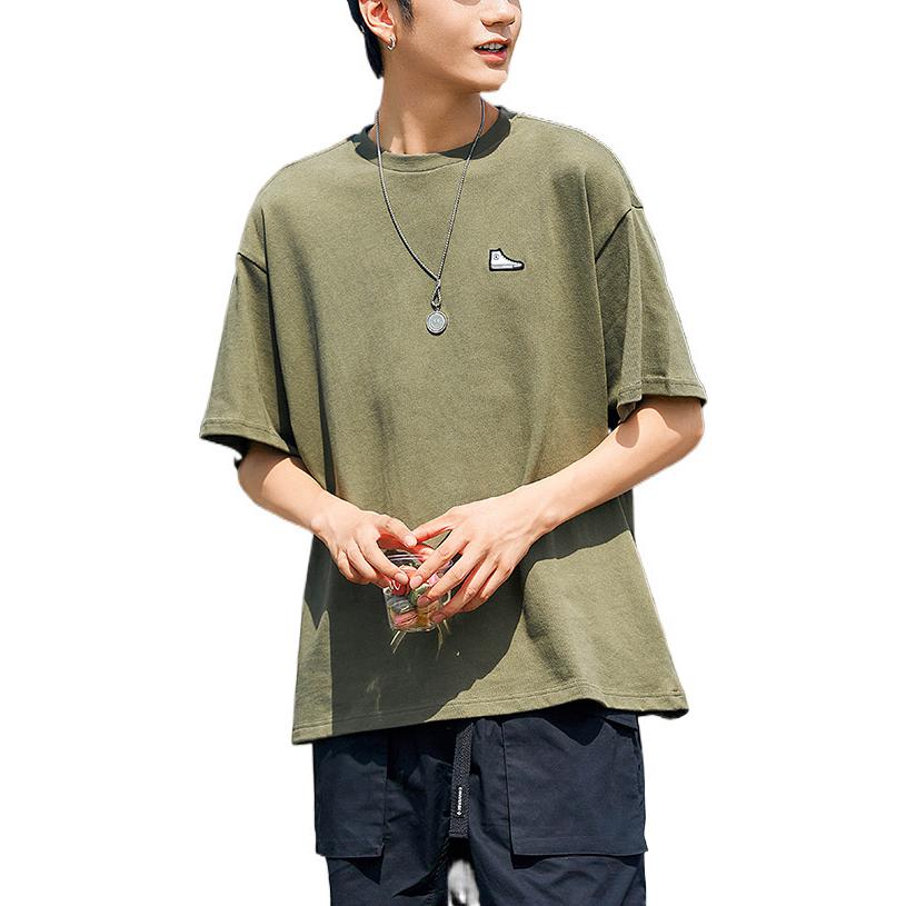 Converse Sneaker Patch Tee 'Green' 10023850-A02
