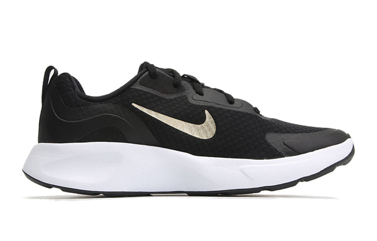 (GS) Nike Wearallday 'Black Metallic Gold' CJ3816-005