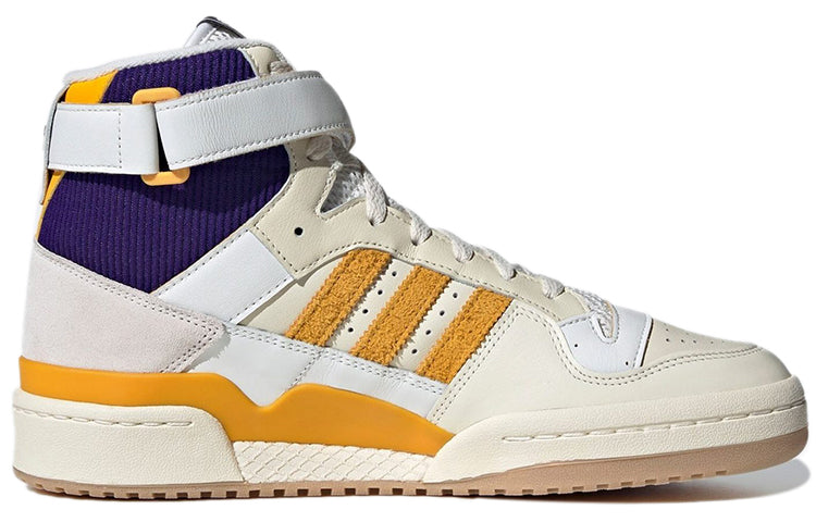 adidas Originals Forum 84 High Shoes 'Cream White Collegiate Purple Collegiate Gold' GX9054