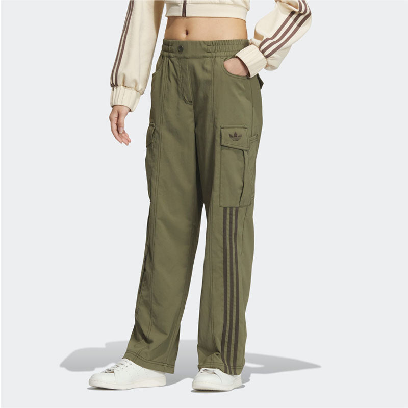 (WMNS) adidas Original Cargo Pants 'Green' IP3002