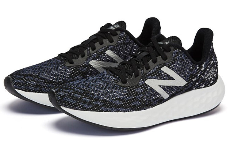 (WMNS) New Balance Fresh Foam Series Sesame 'Black Silver' WRISELK2