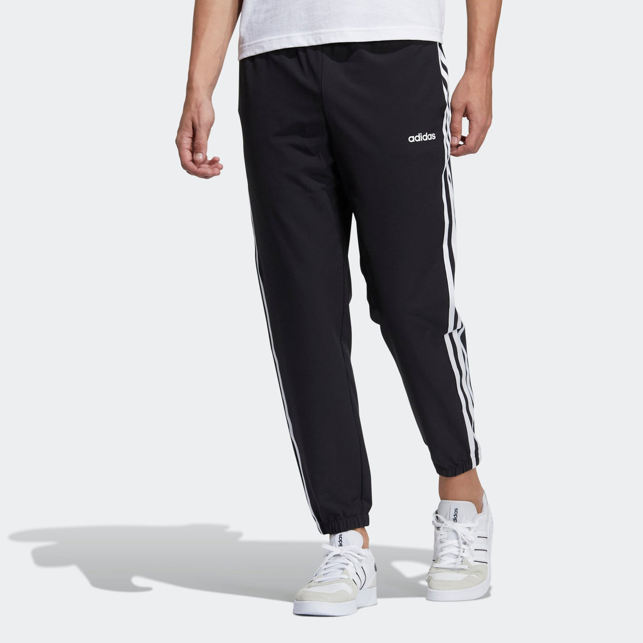 adidas neo M Ce 3s Wvn Tp Bundle Feet Sports Long Pants Black H14193