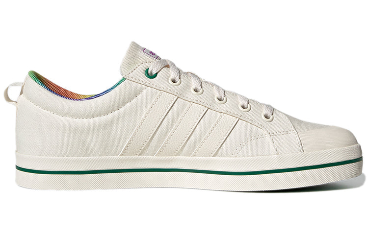 adidas neo Bravada Wear-resistant Non-Slip Low Tops Casual Sports Skateboarding Shoes Unisex White GZ0814