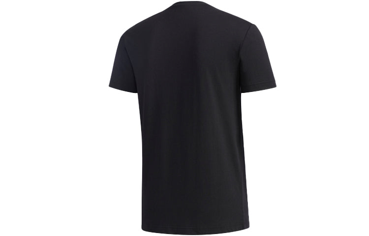 adidas neo M Gk Tee1 Round Neck Black GK1496
