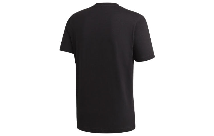 adidas M Lg Bx Fl T Logo Printing Sports Short Sleeve Black GD5929