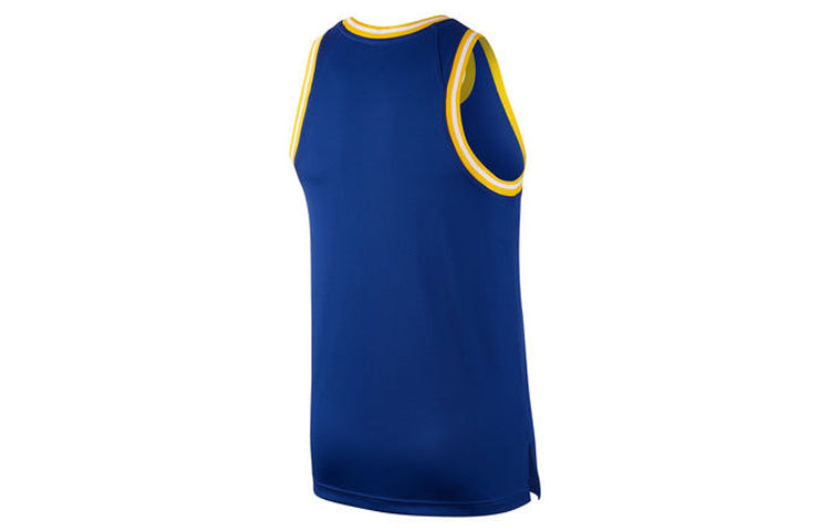 Nike Golden State Warriors Dri-FIT NBA Jersey Vest Blue BQ9336-495