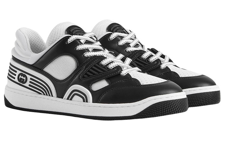 (WMNS) Gucci Basket Demetra Sneaker 'White Black' 722777-2SH80-1064