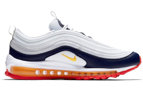 (WMNS) Nike Air Max 97 'Platinum Navy Orange' 921733-015