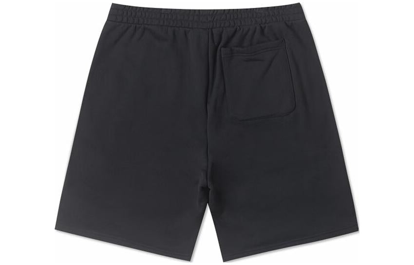 Converse Sneaker Patch Solid Shorts 'Black' 10026844-A01