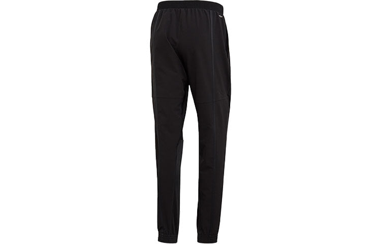 adidas Tennis Pant Casual Sports Bundle Feet Long Pants Black FK0800