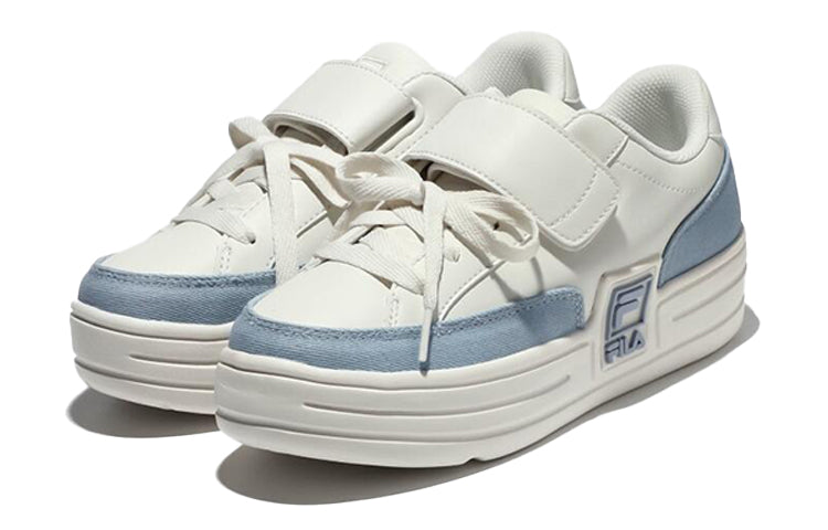 (WMNS) FILA Funky Tennis Board Shoes Grey/Blue 1TM01375D_147