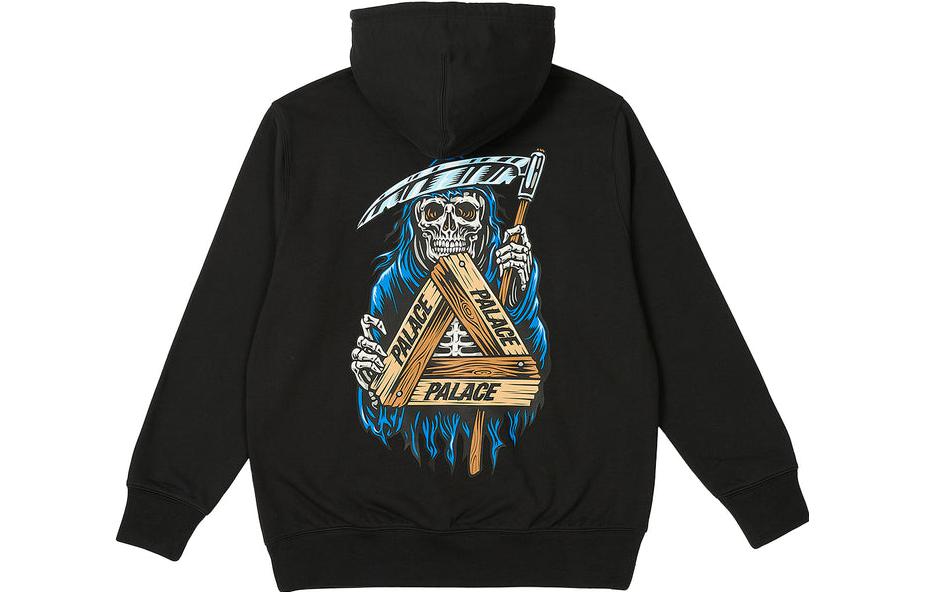 Palace Reaper Hoodie 'Black' P25HD006