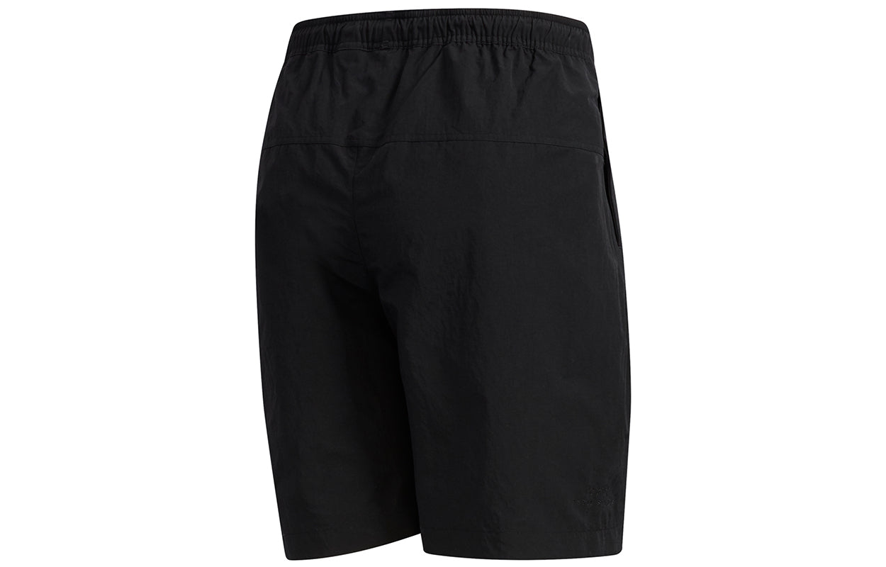 adidas M Mh 3s Wv Sho Woven Solid Color Loose Sports Shorts Black FM5468