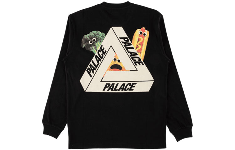 PALACE Payne Longsleeve Black Printing Long Sleeves Unisex P12LS002