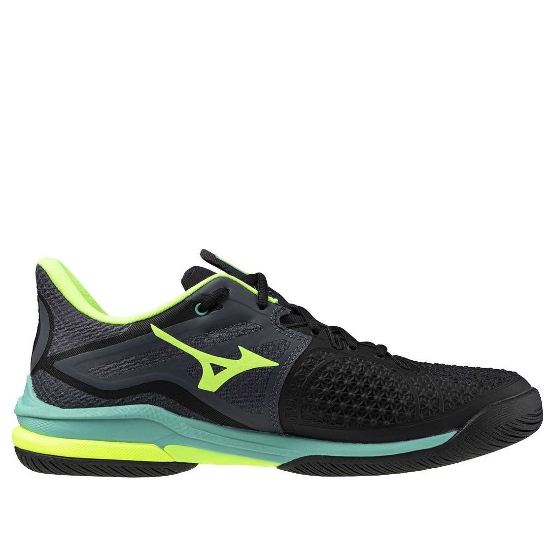 Mizuno Wave Exceed Tour 6 'Black Neon Green' 61GA247046
