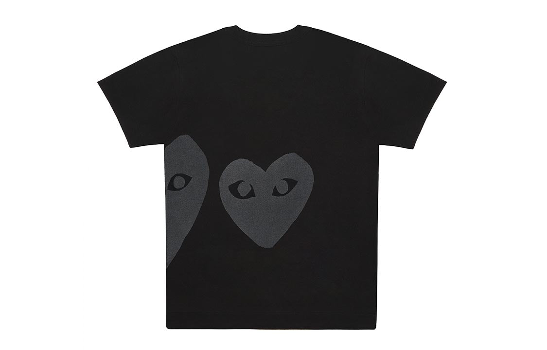 COMME des GARCONS PLAY Three Hearts T-Shirt 'Black' AZ-T196-051-1