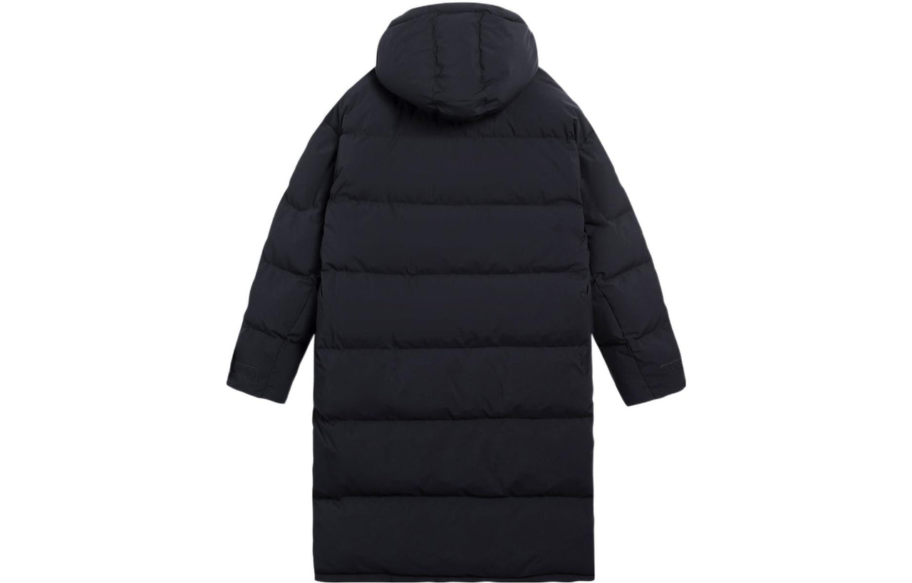 Li-Ning Sports Medium Long Down Jacket 'Black' AYMS113-2