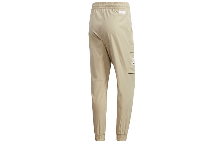 adidas neo M SS CS CARG TP Multiple Pockets Bundle Feet Sports Pants Brown GM2294