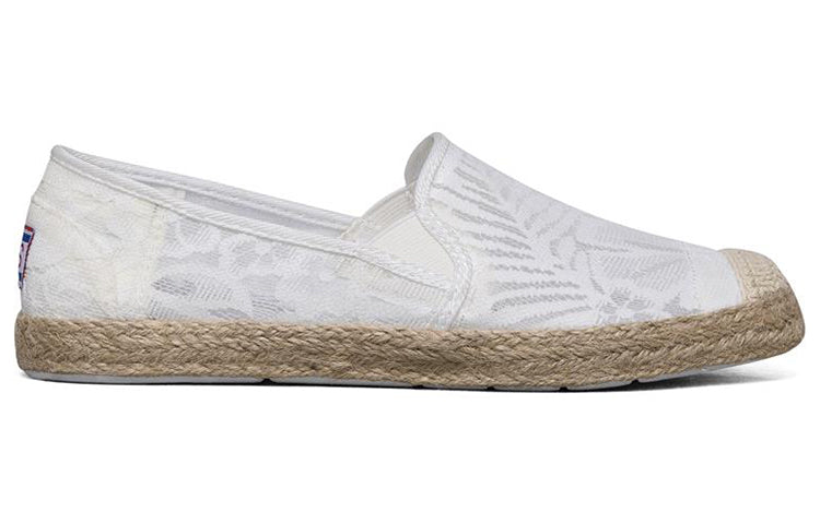 (WMNS) Skechers Flexpadrille Shoes 'White Wood' 66666281-WHT