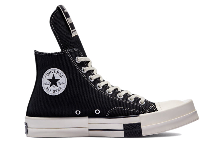 Converse Rick Owens x TURBODRK Chuck 70 High 'Black' 172344C