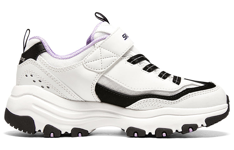 (GS) Skechers I-Conik 'White Black Purple' 8701649L-WBKL