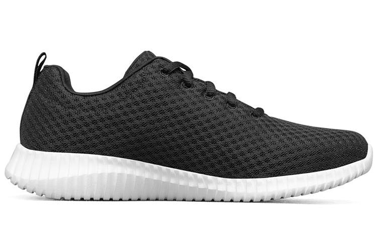 (WMNS) Skechers Social Muse Low Black/White 8730031-BKW