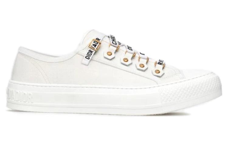 (WMNS) Dior Walk'N'Dior Low Top 'White Canvas' KCK177CVA_S06W