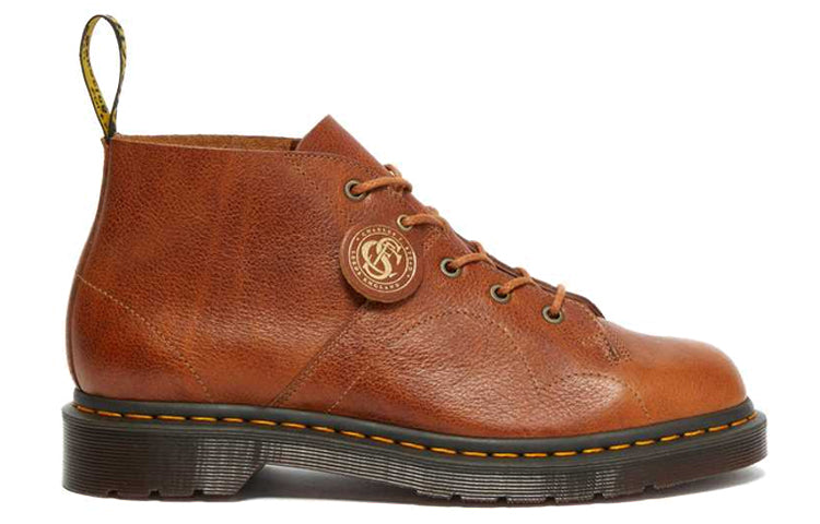 Dr. Martens Unisex Church Buckingham Martin Boots Brown 26857226