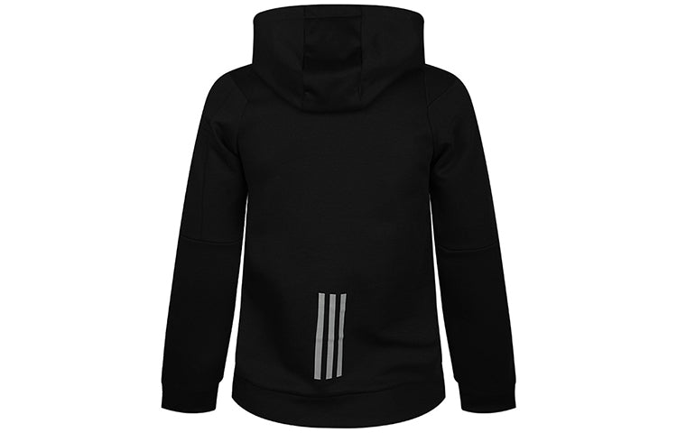 adidas Neo Hooded Sweatshirt 'Black White' EI4470