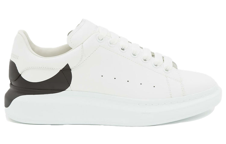 Alexander McQueen Oversized Sneaker 'White Black Heel' 645863WHZ4L9061