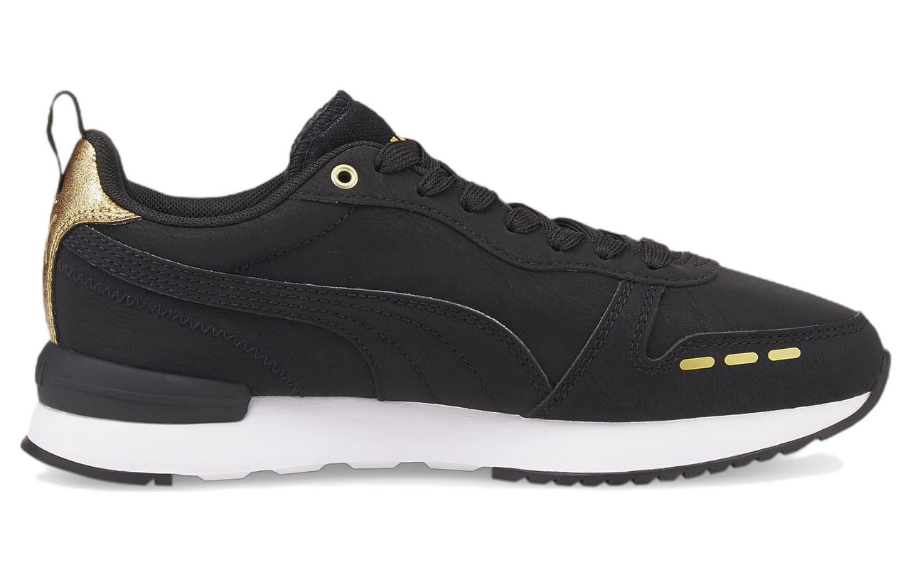 (WMNS) PUMA R78 Raw Metallics 'Black' 383833-02