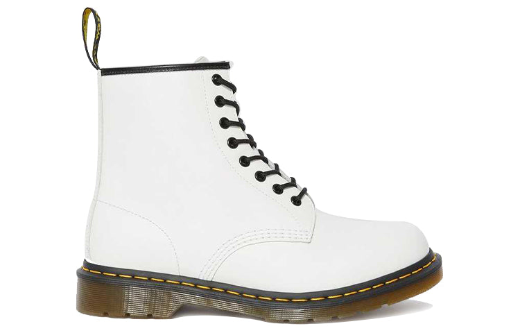 Dr. Martens 1460 Smooth Leather Lace Up Boot 'White' 11822100
