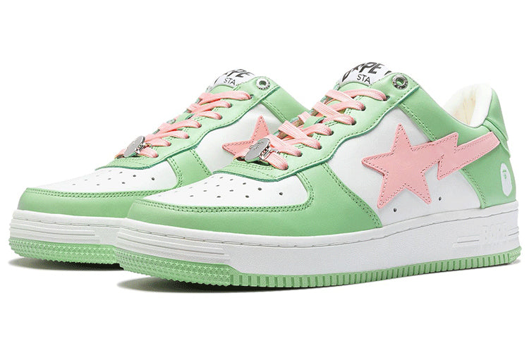 A BATHING APE Bape Sta 'Green Pink White' 1H70-291-005-GREEN