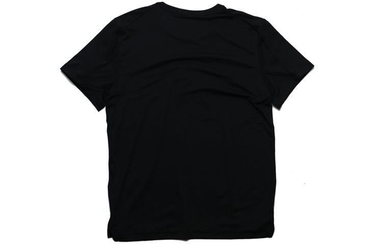 Nike Dri-Fit Printing Training Tops Short Sleeve Black CJ4634-010