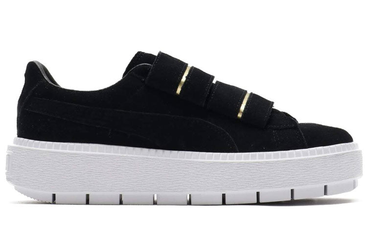 (WMNS) PUMA Platform Trace Strap 'Black' 366709-02
