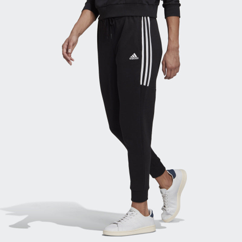 (WMNS) adidas Essentials Cut 3-Stripes Pants Asia Sizing 'Black' GL1372
