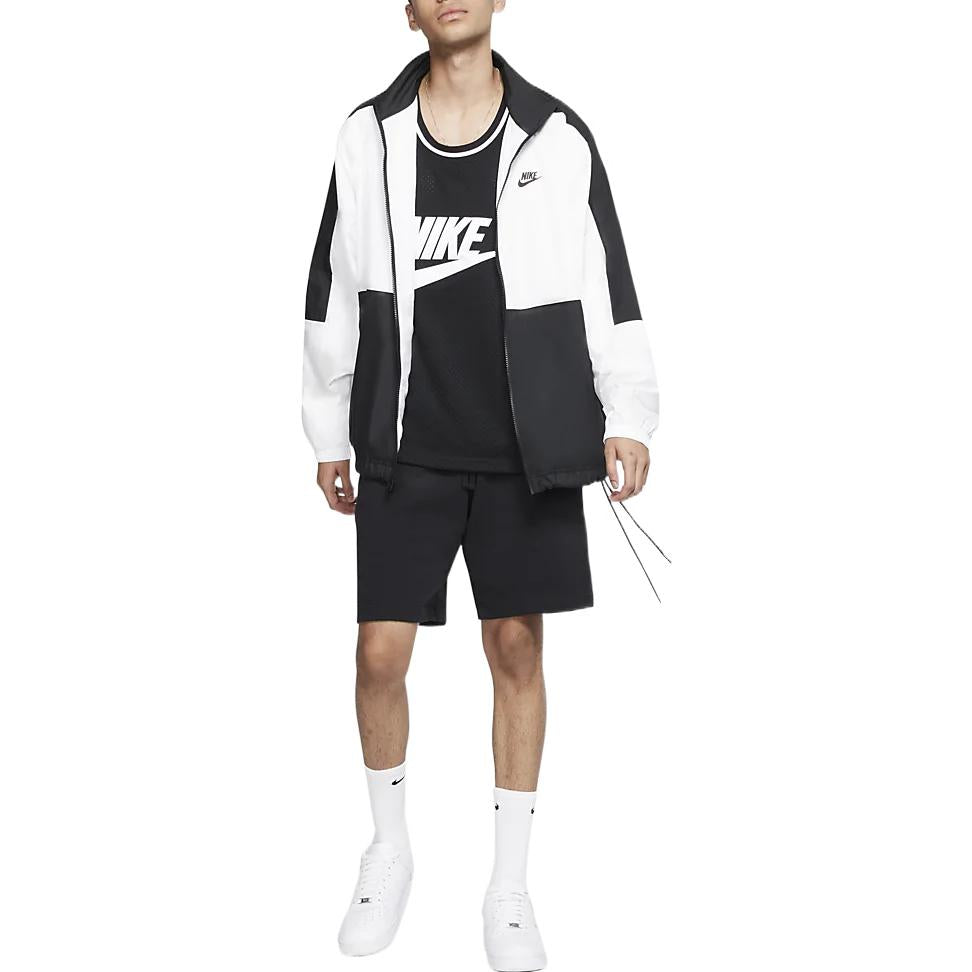 Nike Sportswear Club Solid Color Cotton Casual Shorts Black BV2773-010