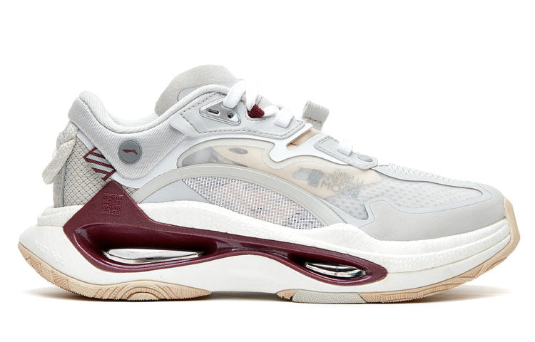 (WMNS) Li-Ning Infinity Paris Fashion Week 2021 'Grey Red' AGLR084-9