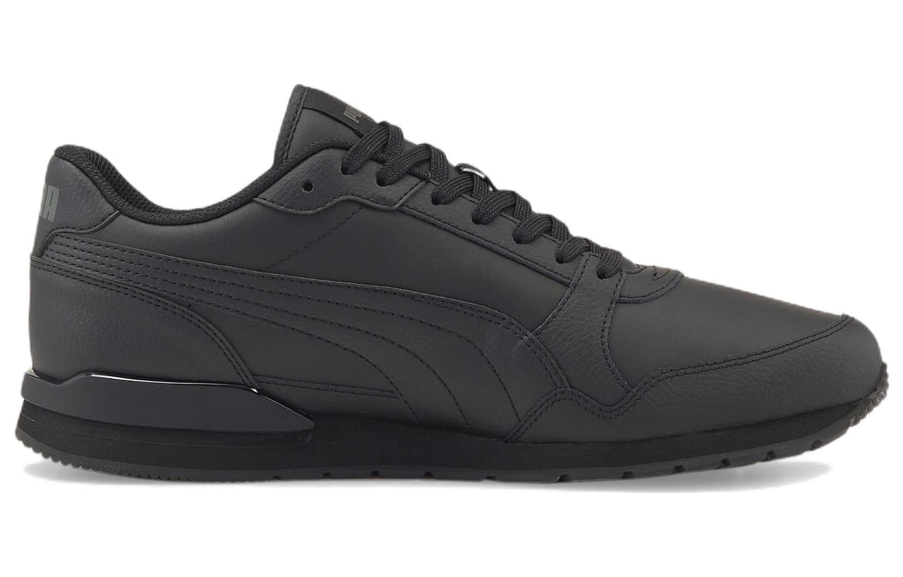 PUMA ST Runner V3 Leather 'Triple Black' 384855-11