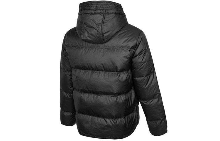 Converse Downfilled Hooded Jacket 'Black' 10021981-A01