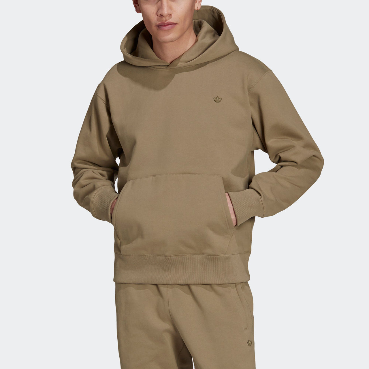 Men's adidas C Hoody Kangaroo Pouch Loose Sports Green H62532