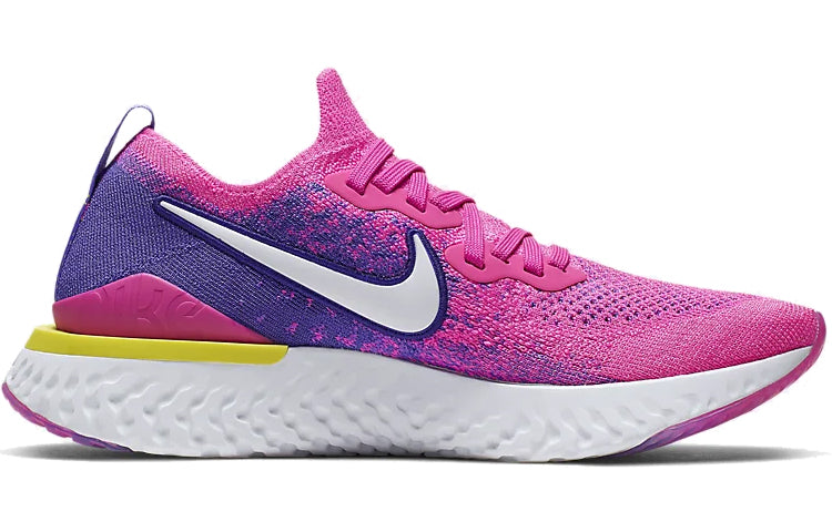 (WMNS) Nike Epic React Flyknit 2 'Laser Fuchsia Pulse' CK0821-600