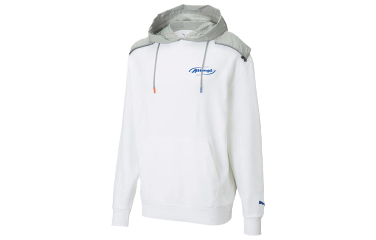 PUMA x Attempt Hoodie 'White Grey' 598263-02