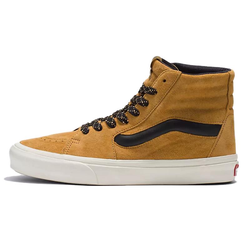 (WMNS) Vans SK8 HI XL 'Honey Gold Black' VN0A5KRYZV4
