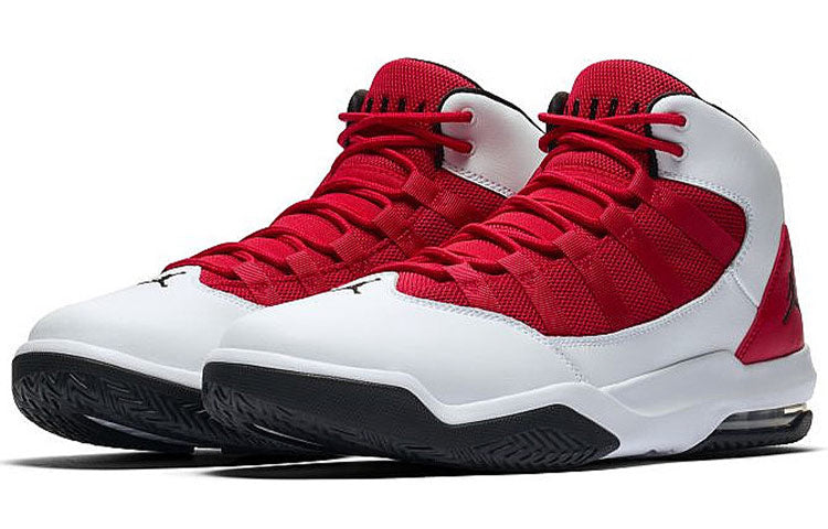Air Jordan Max Aura 'White Gym Red' AQ9084-106